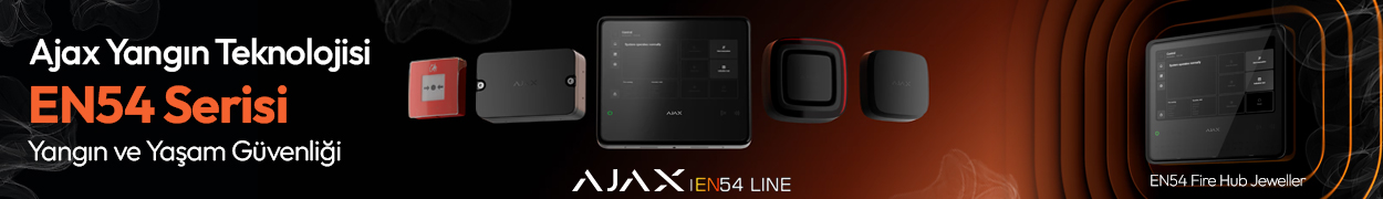 Ajax Yangın teknolojisi EN54 Serisi Yangın ve Yaşam Güvenliği
