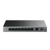 Tp-Link LS1210GP 8-Port PoE+ with 10-Port Gigabit Masaüstü Switch (61W)