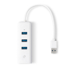 Tp-Link UE330 USB 3-Port Hub & Ethernet Adaptör