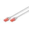 Digitus DK-1617-050 5m CAT6 LSZH, U-UTP Bakır Patch Kablo (Gri)