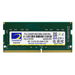 Twinmos 8Gb 3200Mhz Ddr4 So-Dimm Ram (Mdd48Gb3200N)