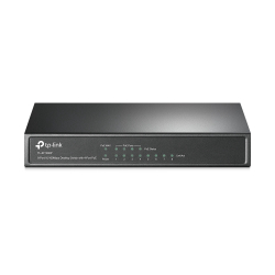Tp-Link Tl-Sf1008P 8-Port 10/100 Mbps Desktop Switch With 4-Port Poe+ (66W)