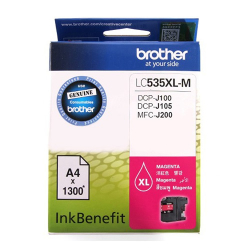 Brother Kartuş Lc535Xlm Kırmızı 1300 Sayfa (Dcp-J100 Dcp-J105 Mfc-J200)