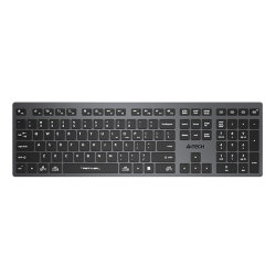 A4 Tech Fbx50C Şarj Edilebilir (Q) Fn-Multimedya Bluetooth &Amp; 2.4Ghz Klavye Gri