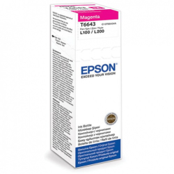 Epson T6643 Kırmızı M&Uuml;Rekkep Kartuşu L100/L200/L300 (C13T66434A)