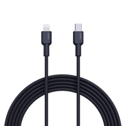 Aukey Cb-Ncl1-Bk 480Mbps Type-C Lightning Kablosu (1.8M)