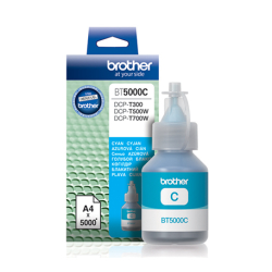 Brother Kartuş Bt5000C Mavi M&Uuml;Rkkep  5000 Say. (Dcp-T300,Dcp-T500W,Dcp-T800W)
