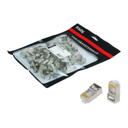 Frisby Fnw-Rj4522N 100&#039;L&Uuml; Paket Cat6 Metal Ftp Altın U&Ccedil; Konnekt&Ouml;R