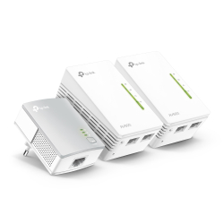 Tp-Link Tl-Wpa4220 Tkit Av600 Powerline N300 Wi-Fi ( 3X ) ( Powerline Adapt&Ouml;R )
