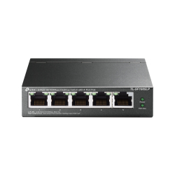 Tp-Link Tl-Sf1005Lp 5-Port 10/100 Mbps Desktop Switch With 4-Port Poe (41W)