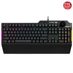 Asus Ra04 Tuf Gaming K1 Mekanik Hisli T&Uuml;Rk&Ccedil;E Rgb Gaming Klavye