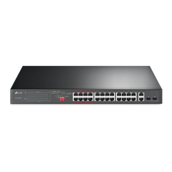 Tp-Link Tl-Sl1226P 24-Port 10/100 Mbps + 2-Port Gigabit Swit. 2-Sfp 24-Port(250W