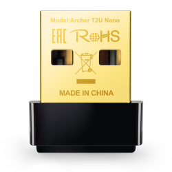 Tp-Link Archer T2U Nano Ac600 Nano Dual Band Wi-Fi Usb Adapt&Ouml;R