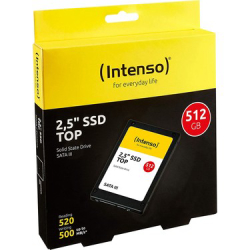 Intenso Top 512Gb 2.5&Quot;  Sata 3 520-500Mb/S (3812450)