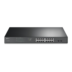 Tp-Link Tl-Sg1218Mpe 18-Port Gigabit Easy Smart Switch 2-Sfp 16-Port Poe+ (250W)