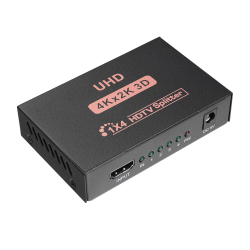 Hytech Hy-Lu4 4 Port 4K*2K Hdmi Splitter