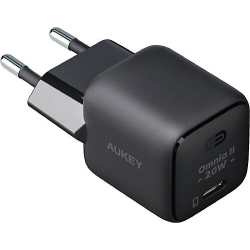 Aukey Pa-B1T-Bk 20W Mini Qc 3.0 Type C Hızlı Şarj Adapt&Ouml;R&Uuml;