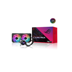 Asus Rog Strix Lc Ii 280 Argb V2 Aura Sync Dual Rog 140Mm Adreslenebilir Rgb Fan