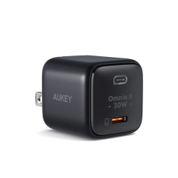 Aukey Pa-B1L-Bk 30W Mini Type-C Pd Şarj Adapt&Ouml;R&Uuml;