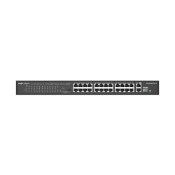 Ruijie Reyee Rg-Es228Gs-Lp 26-Port Gigabit +2X Sfp Fiber Y&Ouml;N. Poe Cloud (250W)