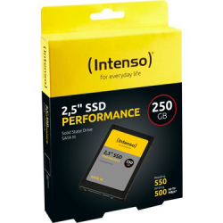 Intenso Performance 250Gb 2.5&Quot; Sata 3  550Mb-500Mb/S (3814440)
