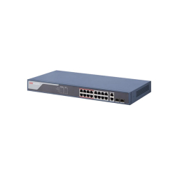 Hikvision Ds-3E1318P-Si 16 Port Poe (230W) 10/100Mbps + 2Xgb,2Xsfp Uplink