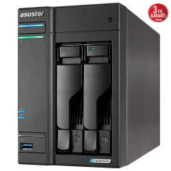 Asustor As6702T Nas (N5105 İşlemci, 4Gb Ram, 2 Hdd Yuvalı, 2.5Gbe, Usb 3.2)