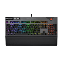 Asus Rog Strix Flare Ii/Nx/Rd/Tr Red Rgb Oyuncu Klavyes (Mm Kon.usb Bilekdayama)