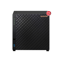 Asustor As1104T Nas ( Rtd1296 İşlemci , 1Gb Ram, 4 Hdd Yuvalı, 2.5Gbe, Usb 3.2 )