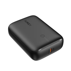 Aukey Pb-N83S-Bk 10.000Mah 20W Mini Power Bank