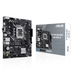 Asus Prime H610M-D H610 Ddr5 M.2 Usb3.2 Hdmi/Vga Pci 3.0 1700P Anakart