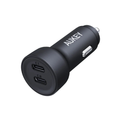 Aukey Cc-Y23-Bk 65W İki Type-C Pd Ara&Ccedil; Şarj Cihazı