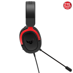 Asus Tuf Gaming H3 Red Pc, Ps4, Xbox One Ve Nintendo Gaming Kulaklık