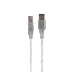 S-Link Sl-U2015 Usb2.0 1.5M Şeffaf Yazıcı Kablosu