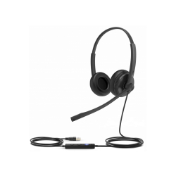 Yealink Uh34 Teams Uyumlu &Ccedil;Ift Taraflı Ta&Ccedil;Lı Ofis Kulaklığı (Usb-A/Usb-C)