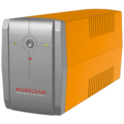Makelsan Lion 650 Va Usb (1X 7Ah) (5-10Dk) Line Interactive K.g.k