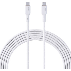 Aukey Cb-Ncl1-Wh 480Mbps Type-C Lightning Kablosu (1.8M)
