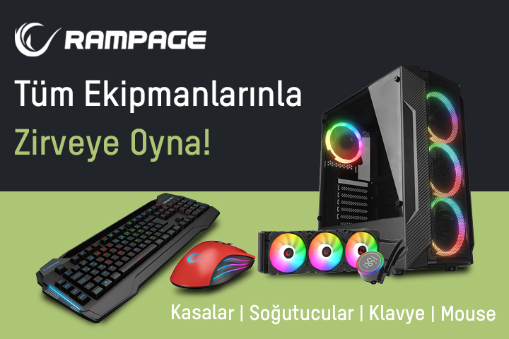 Rampage Tüm Ekipmanlarınla Zirveye Oyna!