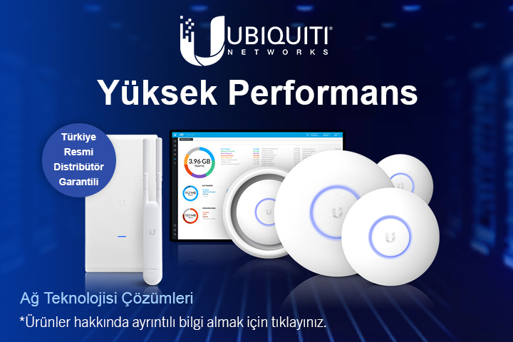 UBNT Yüksek Performans Ağ Teknolojisi Çözümleri