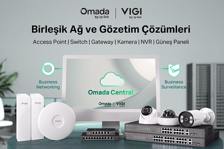 Tp-Link Omada / VIGI Birleşik ağ ve gözetim çözümleri